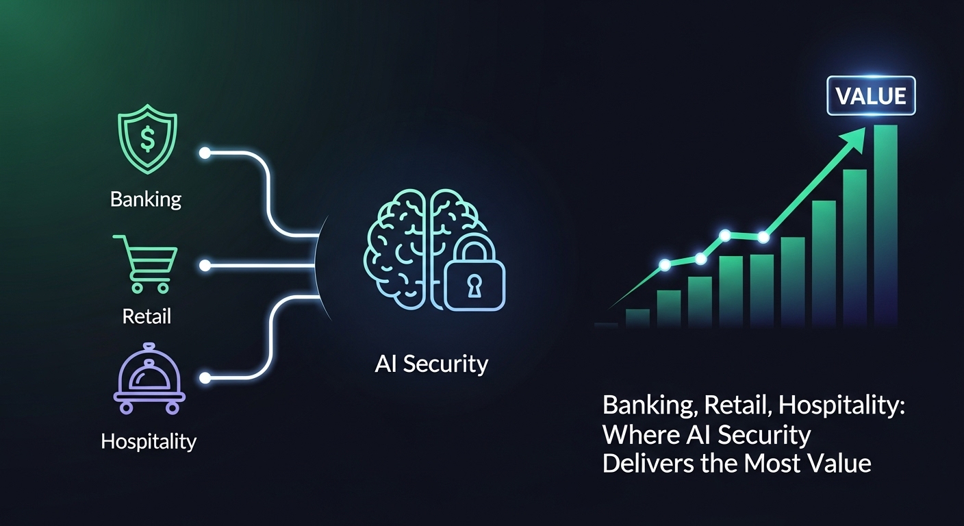 Banking, Retail, Hospitality: Where AI Security Delivers the Most Value